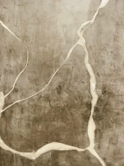 Malerifabrikken Design Painting / Vibranium / 90x120 Cm / Egetræsramme Brun Hot