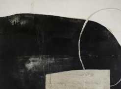 Malerifabrikken Design Maleri / Of Stone / 120x90 Cm Sort Best