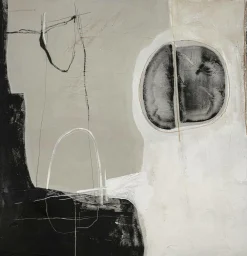 Malerifabrikken Design Painting / Ensemble / 100x100 Cm / Sort ramme Grå Sale