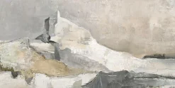 Malerifabrikken Nordic Shapes / Blandet maleri / 140 X70 cm Grøn Hot