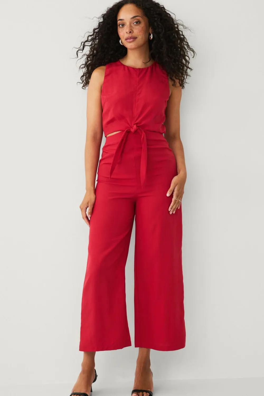 Mango Buksekjole One-piece Suit Lana Rojo Best