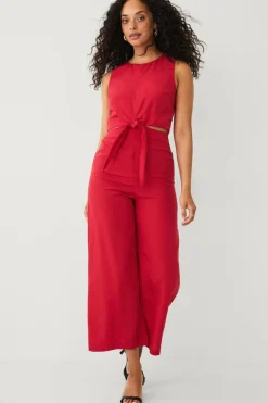 Mango Buksekjole One-piece Suit Lana Rojo Best