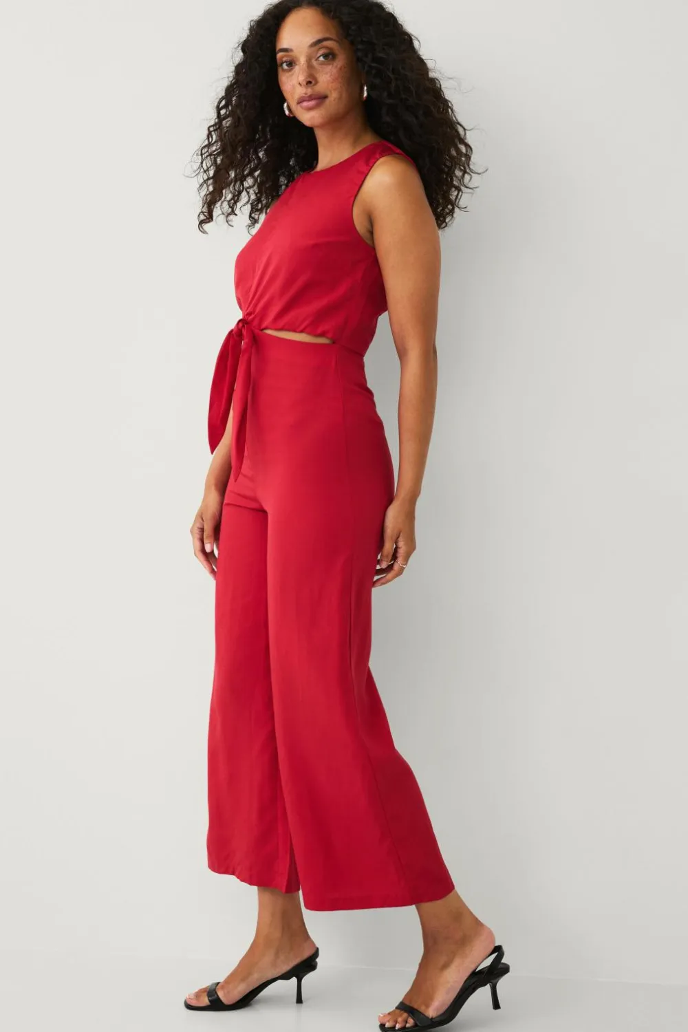 Mango Buksekjole One-piece Suit Lana Rojo Best