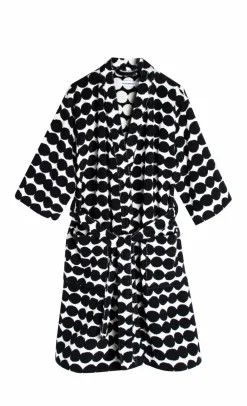 Marimekko Badekåbe Räsymatto Sort Discount