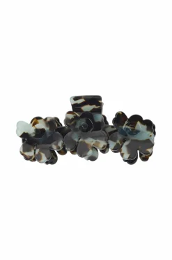 Marimekko Håraccessories|Håraccessories>Hårklemme Mini Unikko Hair Clip Black/Grey