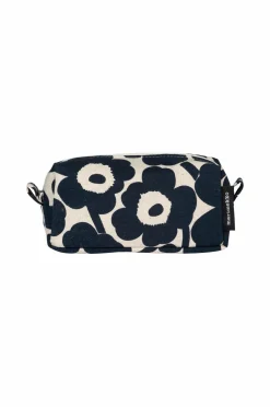 Marimekko Makeup-Tasker>Makeup-pung Tiise Mini Unikko Natur, mørkeblå-852