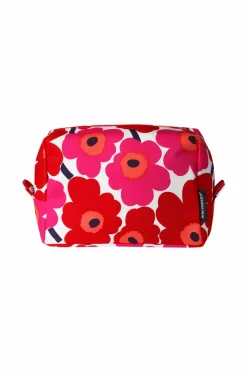 Marimekko Makeup-pung Vilja Mini Unikko White,Red Discount