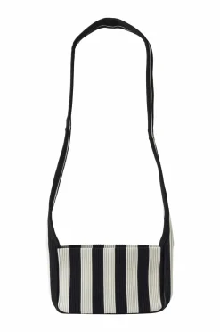 Marimekko Mini Shoulderbag Merirosvo sort, off white Discount