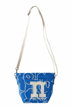 Marimekko Mono Mini Crossbody Unikko blå, råhvid