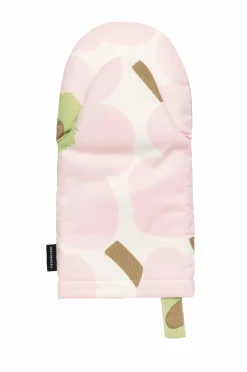 Marimekko Pieni Unikko Ovenmitten off white, pink, pære, sand Best