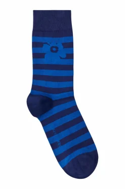 Marimekko Strumpor Kasvaa Tasaraita Unikko One Blue/Blue Online