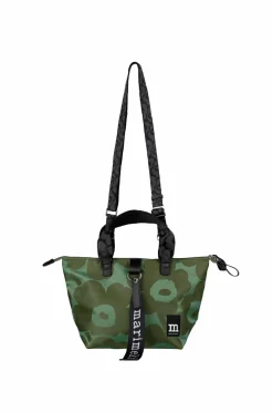 Marimekko Tote S Unikko grøn, lysegrøn Outlet