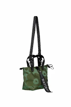 Marimekko Tote S Unikko grøn, lysegrøn Outlet
