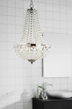 Markslöjd GRÄNSÖ krystallysekrone Krom/Transparent