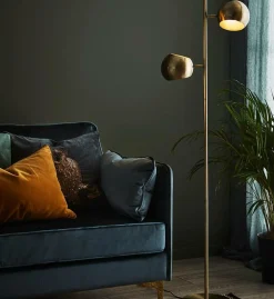 Markslöjd Gulvlamper>Gulvlampe EDGAR Antik