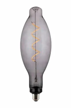 Markslöjd Lyskilde Mercury E27 4W Soft LED 115 mm Røgfarvet New