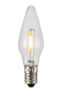 Markslöjd Lyskilder>Pære Filament 7-P 10-55V 0,5W E10 LED Gennemsigtig