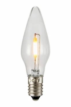 Markslöjd Pære Filament 3-P 10-55V 0,5W E10 LED Gennemsigtig Online