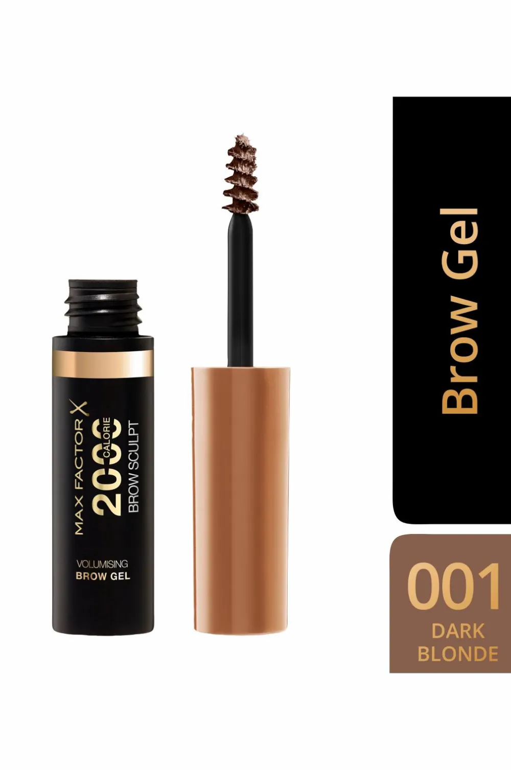 Max Factor 2000 Calorie Brow Gel 001 dark blonde Clearance