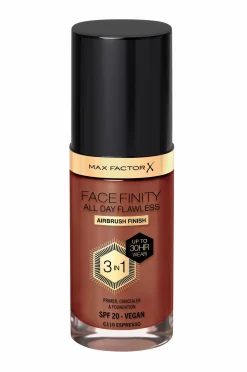Max Factor Ansigt>All Day Flawless 3in1 Foundation 110 Espresso