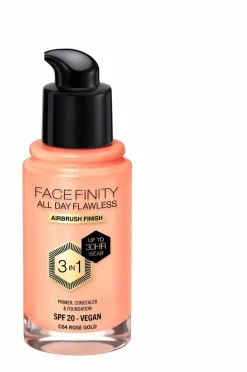 Max Factor All Day Flawless 3in1 Foundation 64 Rose Gold Best