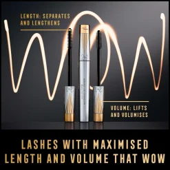 Max Factor Masterpiece 2in1 Lash Wow Mascara Black brown New