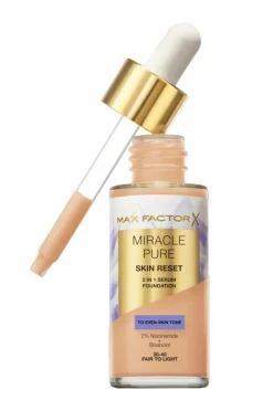 Max Factor Miracle Pure Serum Foundation 02 Fair To Light Best