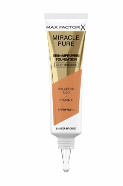 Max Factor Ansigt>Miracle Pure Foundation 30 ml 82 Deep Bronze