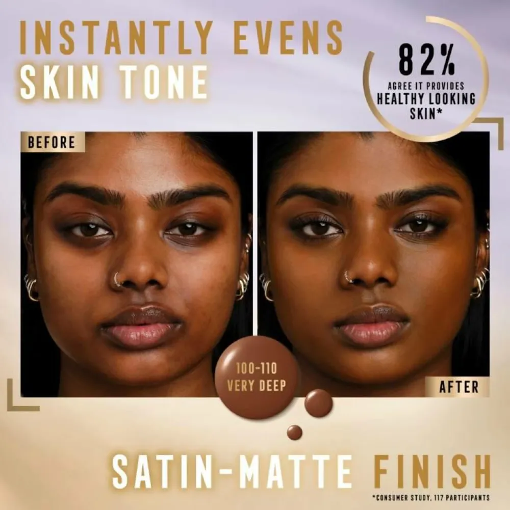 Max Factor Miracle Pure Serum Foundation 07 Deep Best