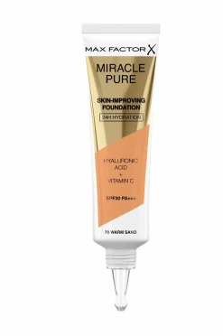 Max Factor Miracle Pure Foundation 30 ml 70 Warm sand Best