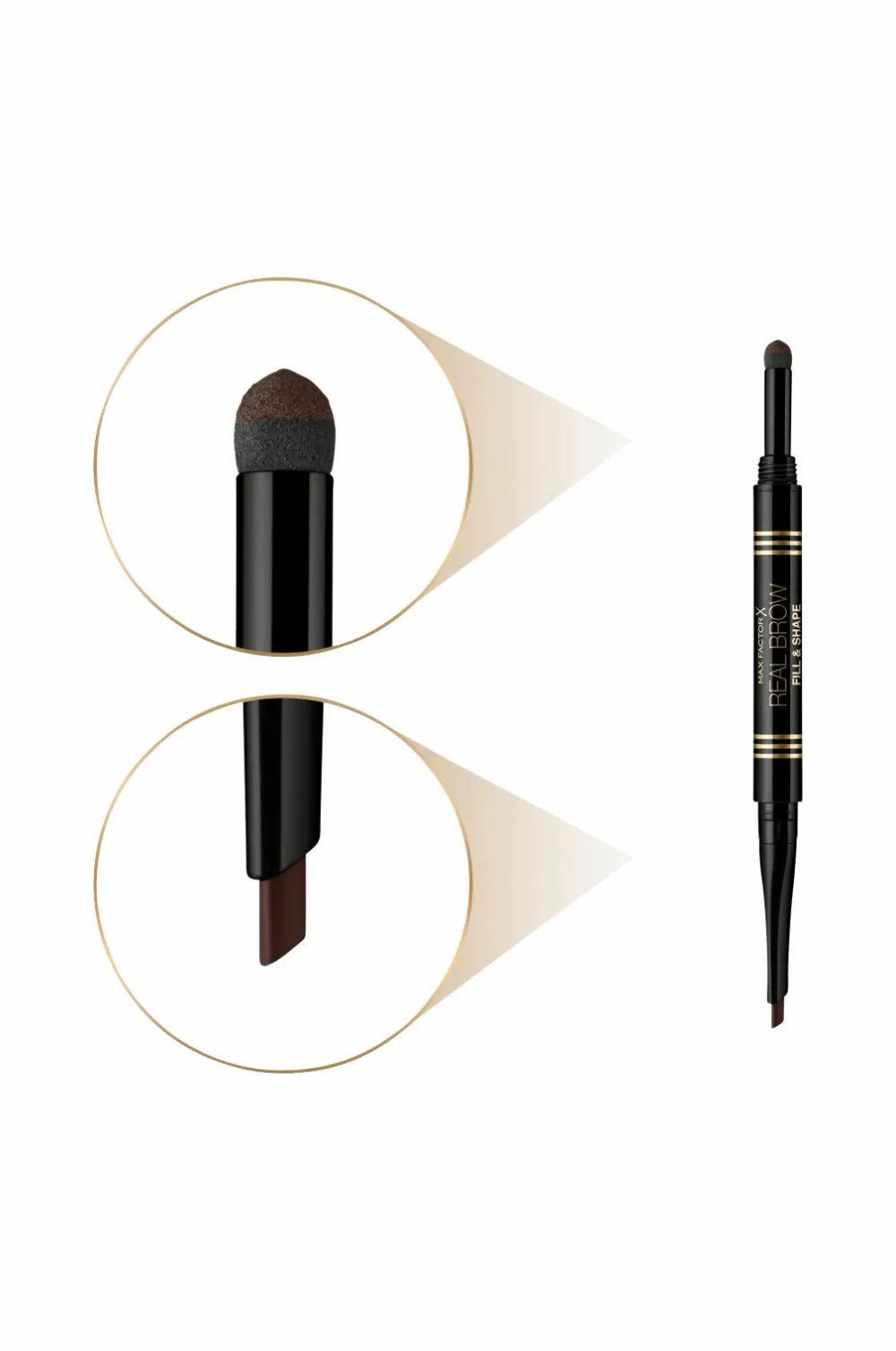 Max Factor Real Brow Fill & Shape 04 deep brown Online