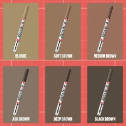 Maybelline BUILD-A-Brow 2-I-1 Brow Pen 250 Blonde New