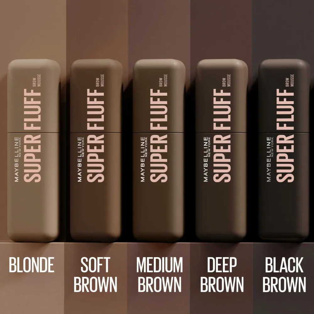 Maybelline Øjenbryn>Superfluff Brow Mousse 262 Black Brown