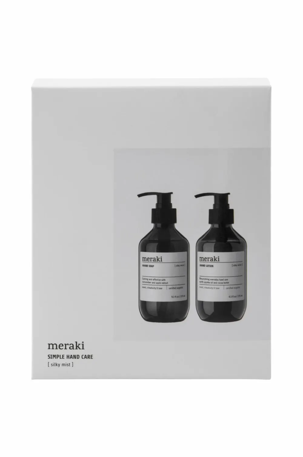 Meraki Kropspleje|Gaveæsker>Giftbox Silky Mist Simple Hand Care 275 Ml Grey