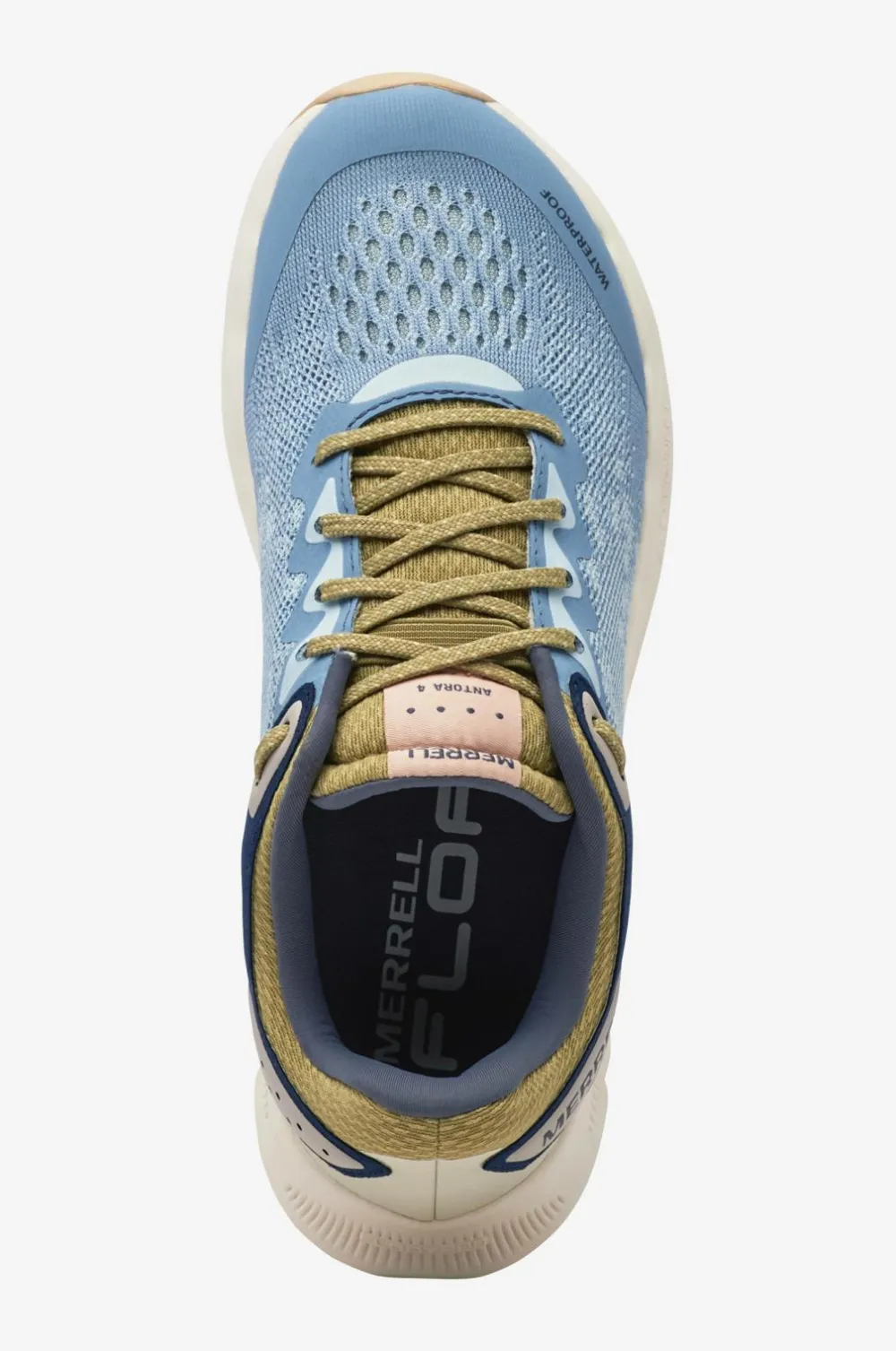 Merrell Trail løbesko Antora 4 WP Seaway/Chalk Clearance