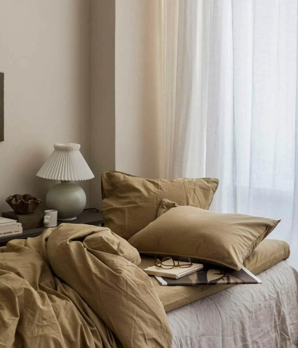 Midnatt Lagener>Fladt lagen Bosco Olive Green