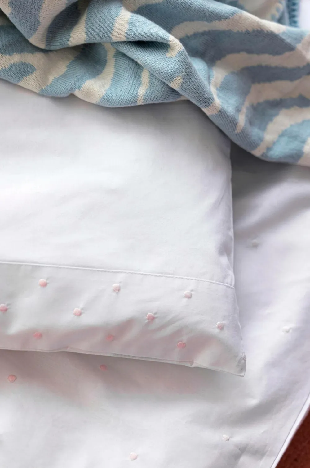 Mille Notti Babydynebetræk Bello Økologisk Lyserød Clearance
