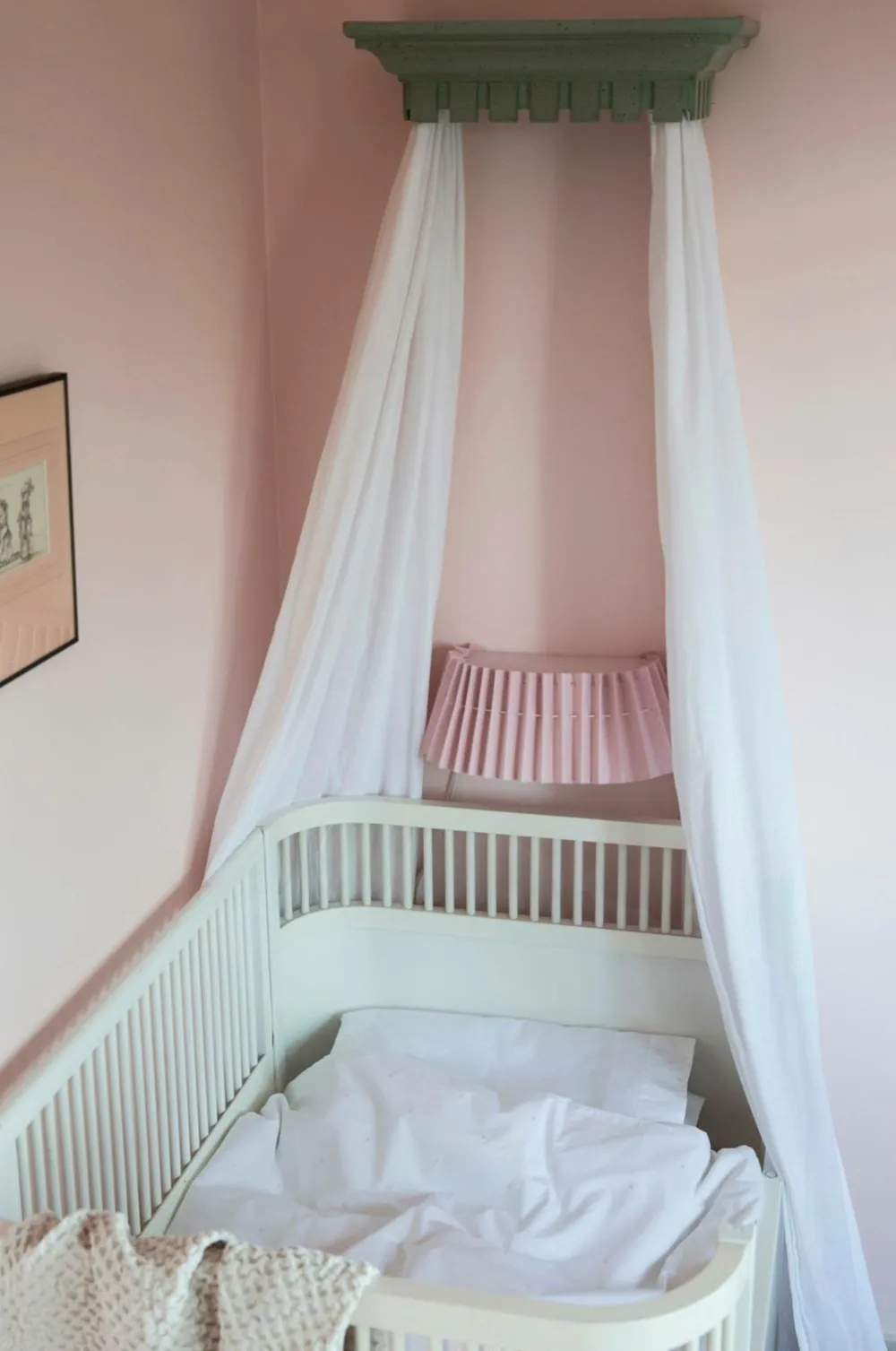 Mille Notti Babydynebetræk Bello Økologisk Lyserød Clearance
