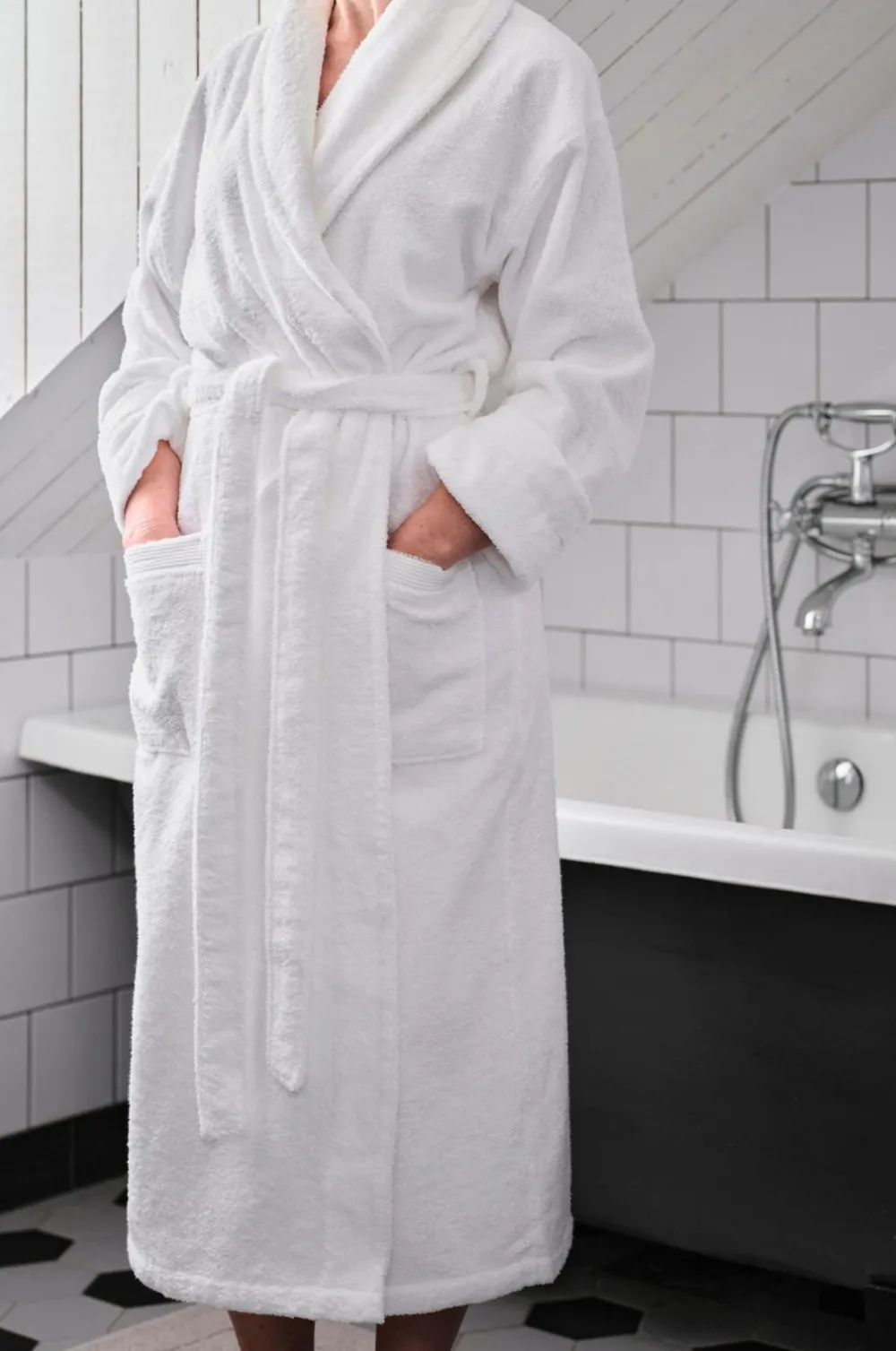 Mille Notti Fontana Badekåbe White Discount