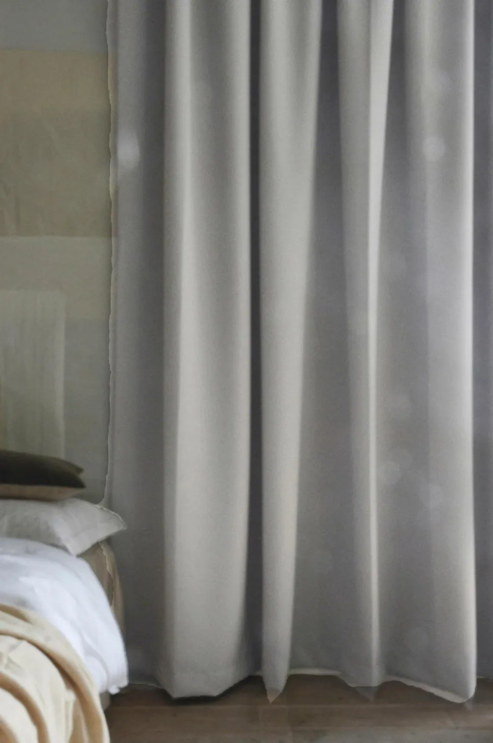 Mimou Mørklæggende hotelgardin - dobbelt bredde Grå Best