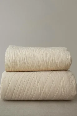 Mimou Sengetæppe Quiltat Fokus Genbrug Natur Clearance
