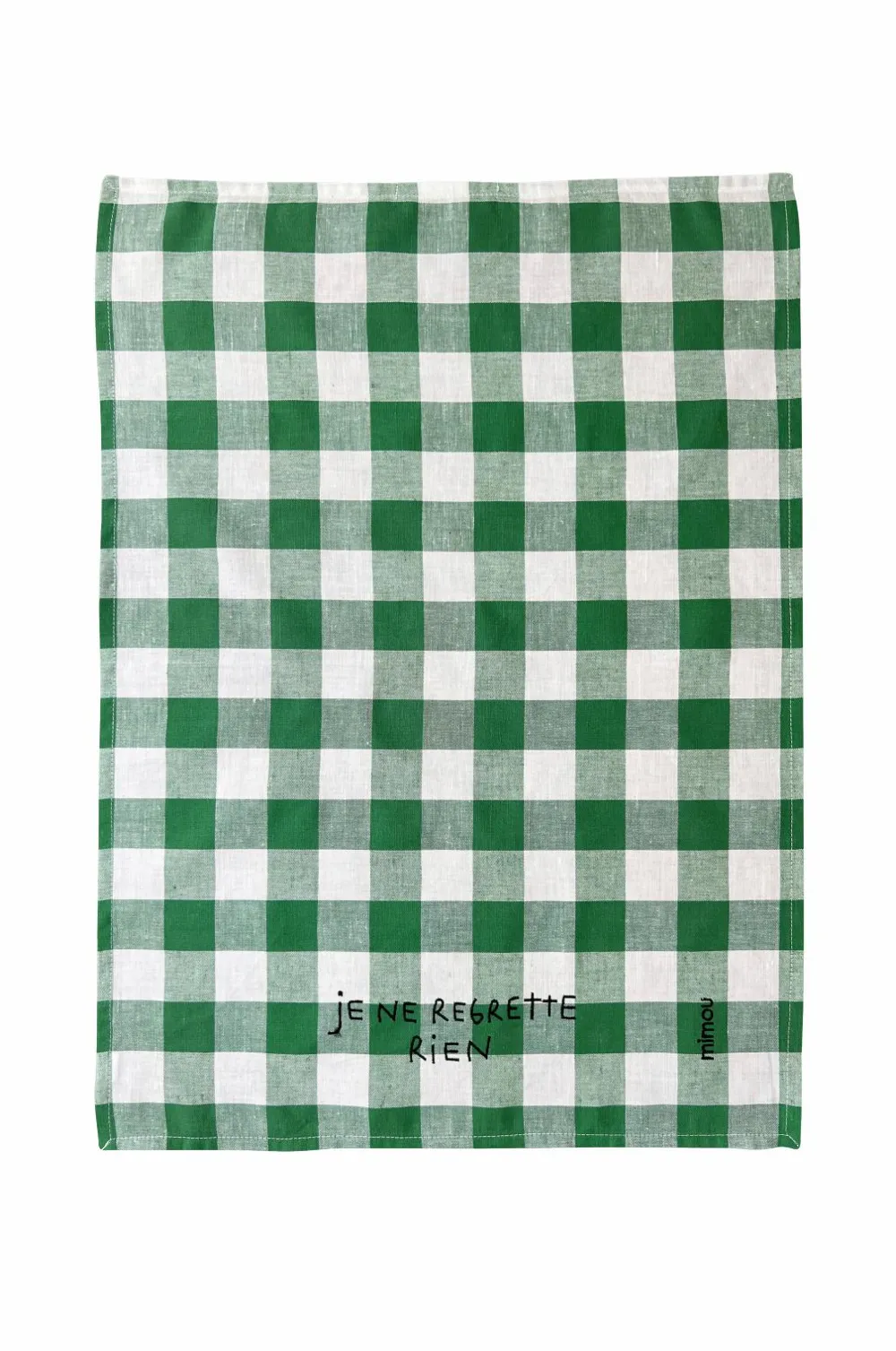 Mimou Viskestykke Je Ne Regrette Green New