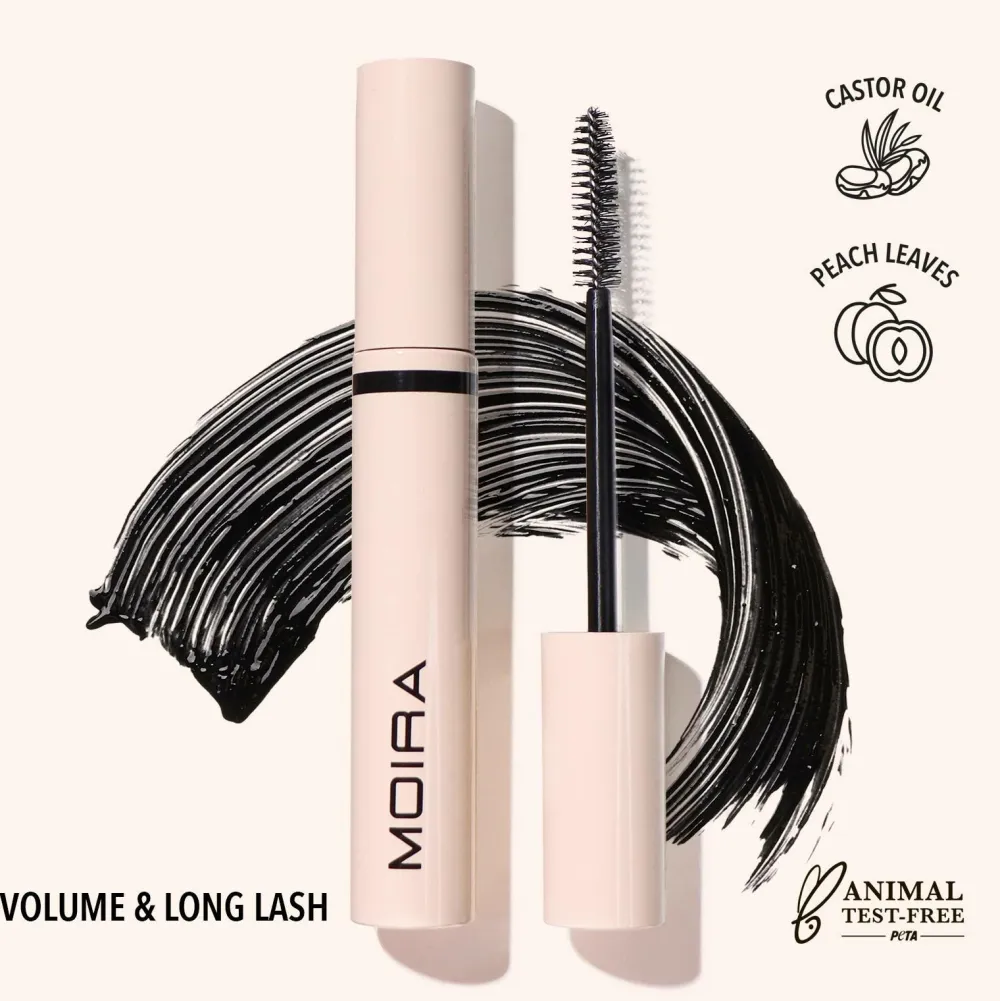 MOIRA Øjne>Volume & Long Lash Mascara 001