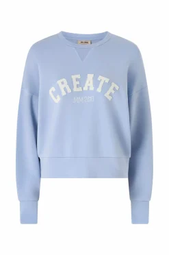 MOS MOSH Sweatshirts & Hoodies>Sweatshirt mmCelli O-LS Sweatshirt Eventide