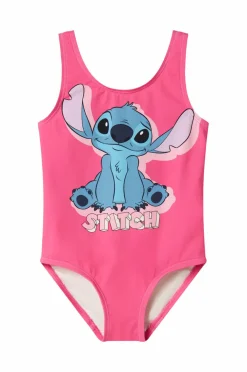 Name it Badedragt nmfModina Stitch Swimsuit Wdi Carmine rose New