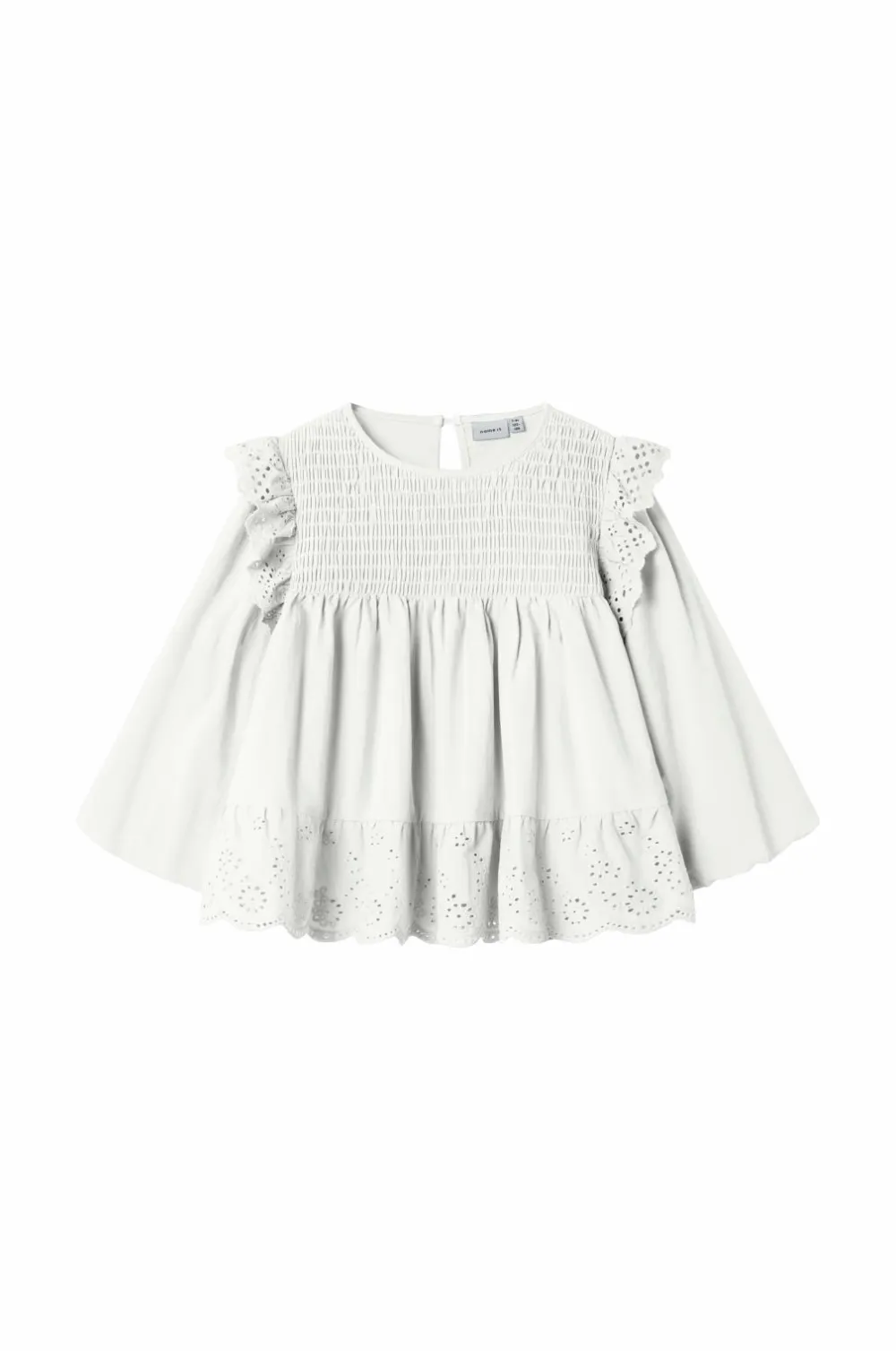 Name it Bluser>Bluse nkfFitora 2/4 Shirt Bright white