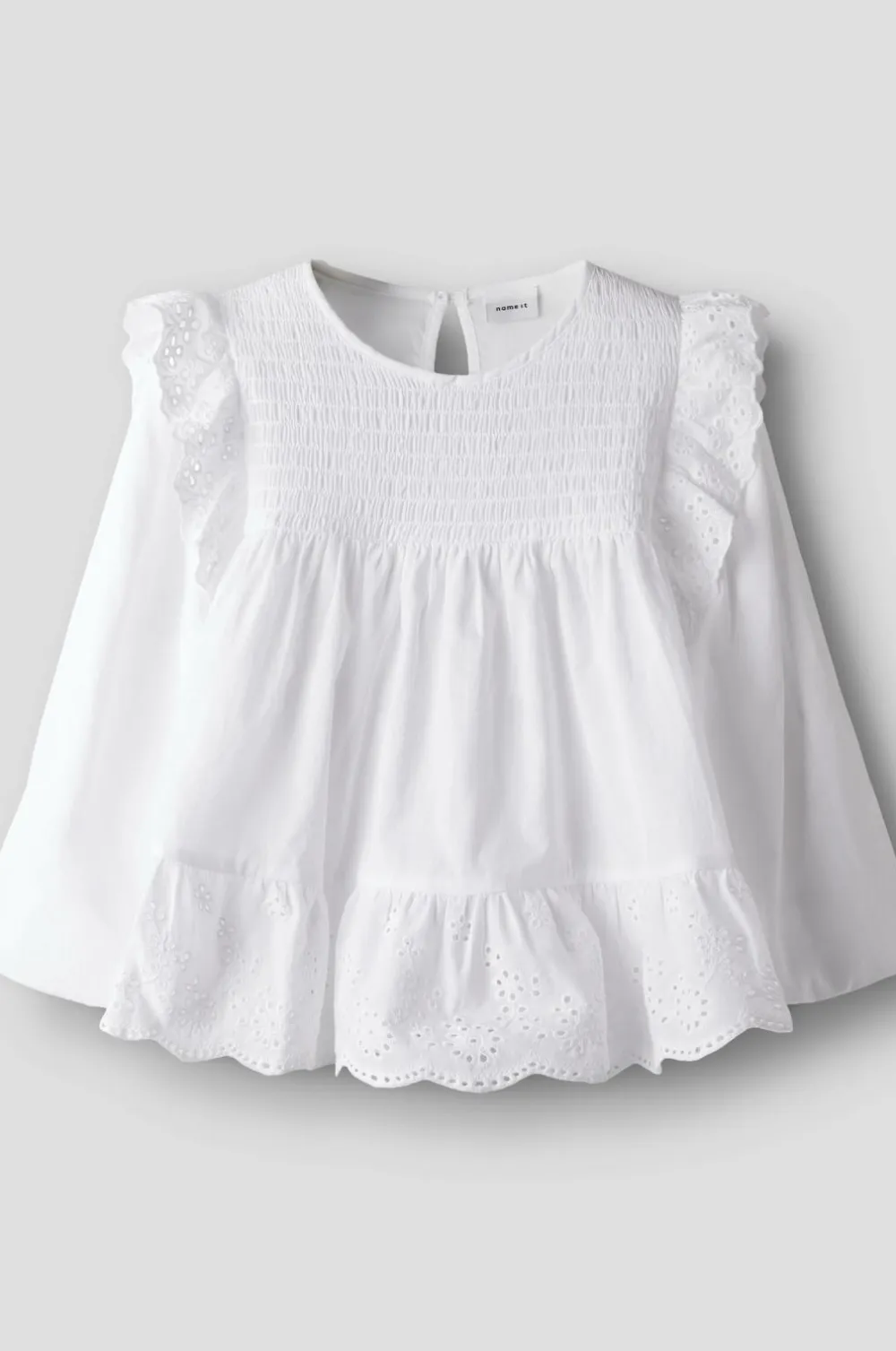Name it Bluser>Bluse nkfFitora 2/4 Shirt Bright white