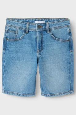 Name it Denimshorts nkmRyan Reg L Dnm Shorts 6750-DM Light blue denim Hot