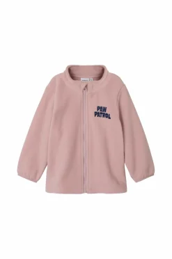 Name it Fleecetrøje nmfJirdi Paw Fleece Burnished lilac Outlet