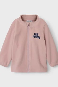 Name it Fleecetrøje nmfJirdi Paw Fleece Burnished lilac Outlet